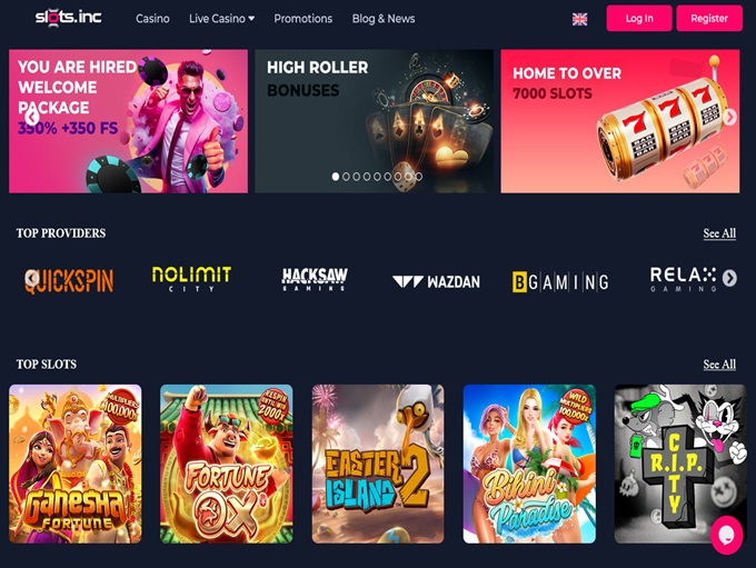 Slots.inc Casino